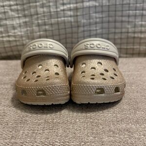 CROCS Kids' Water Shoes - Shimmering Gold